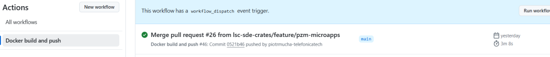microapps repo build workflow